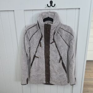 Kuhl Teddy Jacket in Gray and Brown